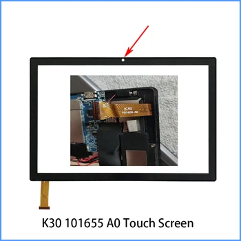 Naujas Touch 10.1 colių P/N K30 101655 A0 Planšetiniu kompiuteriu Remontas Capacitive skaitmeninis keitiklis Touch Panel Jutiklis K30-101655-A0 Jutiklinis Ekranas