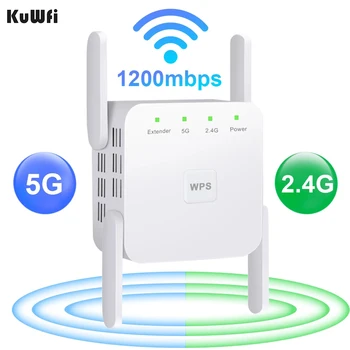 KuWfi 2.4 G 5G Wifi Kartotuvas 1200Mbps 