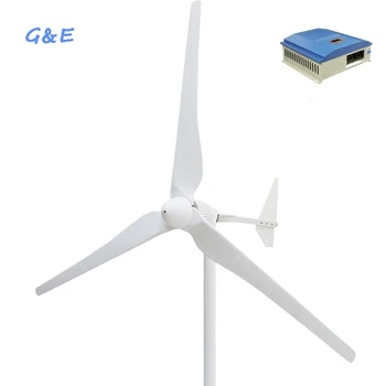 Aukšto Efektyvumo 3KW Naujos Energijos ir Vėjo Turbinų Generatorius Ir DC Reguliatorius