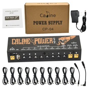 CP-04 10 taip, Pedalas, Maitinimo Gitaros Efektu Pedalas, Maitinimo Efektų Procesorių DJ Įranga Įgaliojimus, 9V, 12V arba 18V