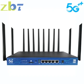 ZBT 5G Maršrutizatorius SIM Kortelės 5G NR NSI 3600Mbps WiFi Norma 2.4 G 5.8 G WIFI6 AKIŲ Gigabit 4*LAN USB3.0 Openwrt 4T4R MU-MIMO Antena
