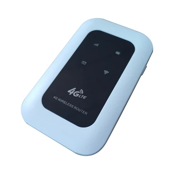 4G LTE Maršrutizatorių Wifi Kartotuvas 4G SIM Kortelės Lizdą, Modemo prijungimo įtaisas Maršrutizatorius 150Mbps Wireless Router Balta