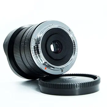 7artisans 12mm F2.8 Fotoaparato Objektyvą Ultra Plataus Kampo Micro Vieno Premjero Objektyvas Canon Sony Už Oympus E-mount Objektyvas Makro
