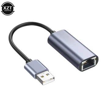 RTL8153/ RTL8152B Žetonų USB Ethernet Adapter USB/Tipas-c RJ45 Laidinio Tinklo plokštė 100/1000Mbps 