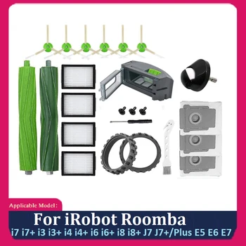 Robotizuotas Dulkių Siurblys Teptuku Atsarginių Dalių Rinkinys Irobot Roomba I7 I7+ I3 I3+ I4 I4+ I6 I6+ I8 I8+ J7 J7+/Plus E5 E6 E7
