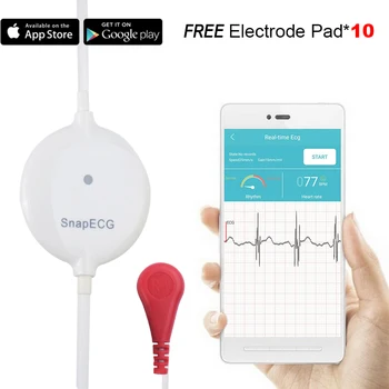 Nešiojamų duomenų įrašymo Širdies EKG Monitorius Matavimo Mašina Realiu laiku Širdies Paramos Elektrodas Holter 