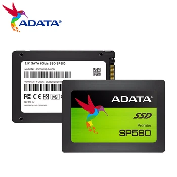 ADATA SP580 2,5 Colio SATA III SSD 120GB 240GB 480GB 960GB Originalus Vidaus Kietojo Disko for Desktop Laptop Compter