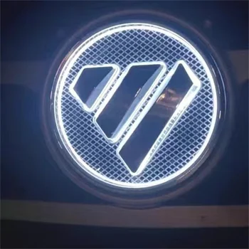 LED Automobilio Logotipas Foton Omanas GTL ETX EST Su Šviesos 33cm Skersmens Šviesos Ratas Didelės Apvalios