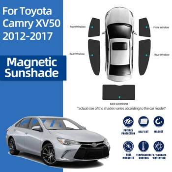 Toyota Camry XV50 Aurion 2011-2019 Magnetinio Automobilių skėtį nuo saulės Skydas Priekiniai priekinio, galinio Stiklo Užuolaida Galinio Šoninio Lango Saulė Pavėsyje Skydelis