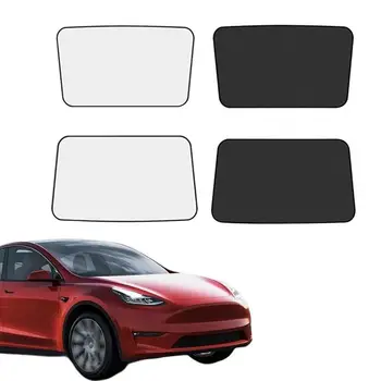 Interjero Aksesuarų Saulės Atspalvių Tesla Padengti UV Apsauga Aklas Spalvinimas Stoglangis Izoliacija Ju Modelis 3 Auto Priedų