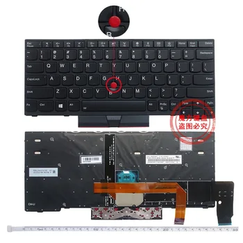 Naujas JAV Klaviatūros Apšvietimas Lenovo ThinkPad E480 E490 L380 L390 L480 L490 T480S T490 T495 Nešiojamas kompiuteris