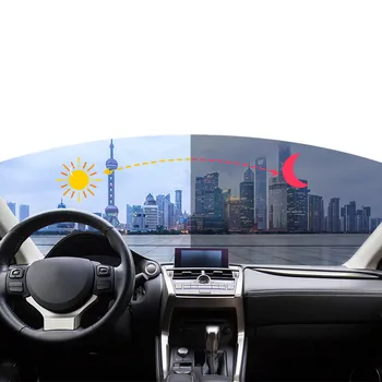 Sunice Smart Photochromic Kino spalva pasikeitė saulės, langų plėvelė stikcer Šilumos kontrolės privatumo apsaugos automobilių folijos 1.52x10m