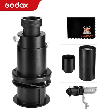 GODOX S30 Priedai SA-P Projekcija Attachmentt su SA-01 85mm SA-02 60mm SA-03 150mm Objektyvas Vaizdo filmų kūrimas Fotografija