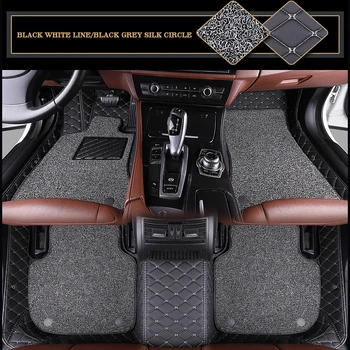 aukštos kokybės Dvigubo sluoksnio custom automobilių kilimėlis Isuzu visi modeliai JSK D-MAX mu-X, auto priedai, auto aksesuarai, Automobilių Stilius