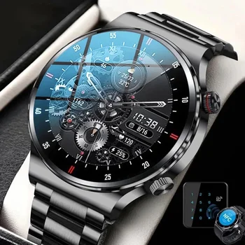 2023 Naujas Smart Watch Vyrų Didelės ScreenBig Baterija Fitness Tracker 