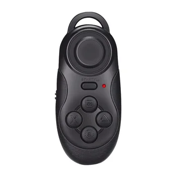 Mini Bluetooth Wireless Gamepad V4.0 VR Valdikliu Nuotolinio valdymo Mygtukai Gamepad Įkrovimo VR Vidoe Žaidimas Selfie Apversti E-Knygos PPT Pelės