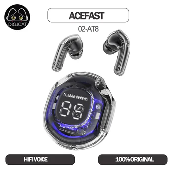 Originalus Acefast 02 Belaidžių Ausinių TWS Ausinės Bluetooth 5.3 ENC Triukšmą, laisvų Rankų įranga Hifi Balso ŪKIAI Vielos Ipx4 
