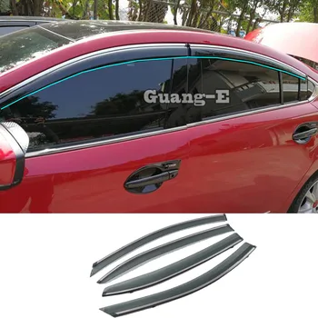 Už Mazda 3 Axela M3, 2014 M. 2015 M. 2016 M. 2017 M. 2018 M. 2019 M., Automobilių Kėbulo Cover Stick Lempos Plastikinių Langų Stiklo Vėjo Skydelis Lietaus/Saulės Guard
