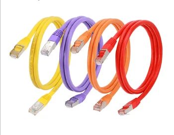 šešios tinklo kabelis namuose ultra-fine didelės spartos tinklo cat6 gigabit 5G plačiajuosčio ryšio kompiuterių maršruto ryšio jumper R212