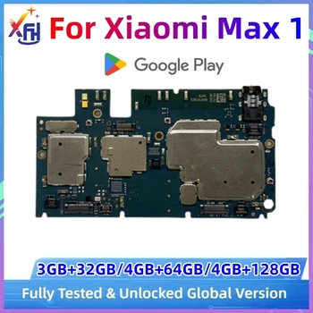 Originalus, Atrakinta Mainboard Pakeisti Xiaomi Mi Max 1 Max1 Plokštė MB Su 