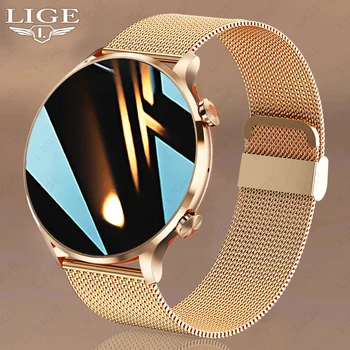 LIGE 2023 Smart Laikrodžiai Moterims Smartwatch Žmogus 