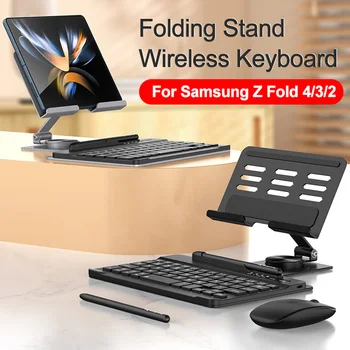 Lankstymo Telefono Stovas Wireless Keyboard