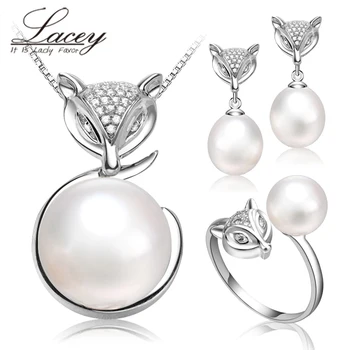 Gėlo vandens natūralių perlų rinkiniai moterims mergina vestuvių dovaną,925 sterlingas sidabro baudos nuotakos nekilnojamojo perlų papuošalų rinkiniai vaikams, gimtadienis