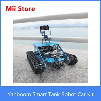 Yahboom AI Vizija Maker Kamieninių Švietimo Aviečių Pi G1 Smart Bakas Robotas Automobilių Komplektas, Su WiFi Kamera