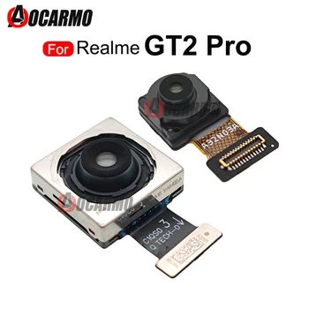 Už Realme GT2 Pro Priekyje Atsukta Kamera Modulis + Atgal Galiniai Didelis Pagrindinė Kamera Modulis Flex Kabelis, Pakeitimas, Remontas, Dalys