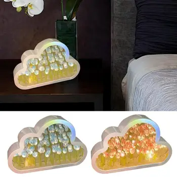 Debesis Tulpių LED Stalo Lempa 
