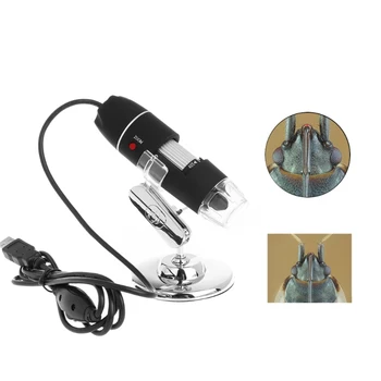 1000X Skaitmeninis Mikroskopas su Kamera, USB Endoskopą 8 LED didinamasis stiklas Ryškumo PCB