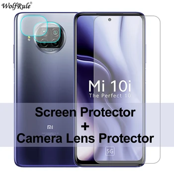2vnt Skirti Xiaomi Mi 10i Stiklo Screen Protector, Grūdintas Stiklas Xiaomi Mi 10i 5G Apsaugos Telefono Kamera Kino Mi 10i 10T Pro