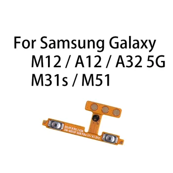 Garsumo Mygtuką Flex Kabelis Samsung Galaxy M12 / A12 / A32 5G / M31s / M51