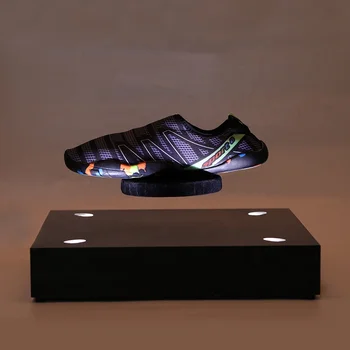 2kgs apkrovos UNI Akrilo LED Šviečiantys Batų dėžės Sportbačiai magnetic levitation plūduriuojantis batų ekranas
