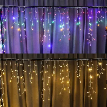 kalėdų žiburiai, lauko atostogų Led 100M 50M 30M 20M 10M led string žibintai dekoracija šalis atostogų vestuvių Garliava