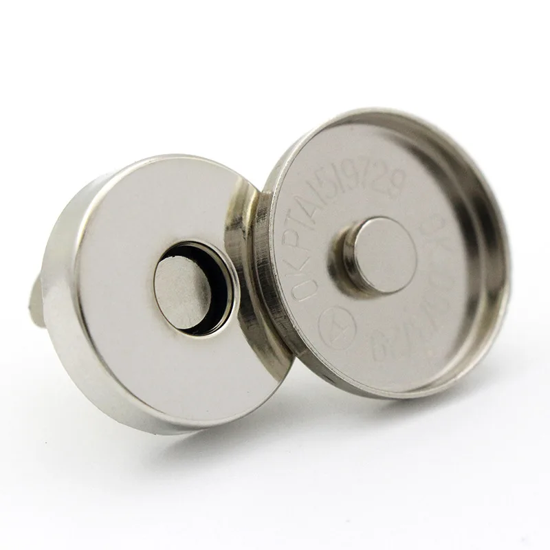 14-18mm Plonas Magnetinio Sagų Maišeliai Magnetas Automatinė Adsorbcijos Sagtis Metaliniai Mygtukai Snaps Piniginės mygtukai - 3