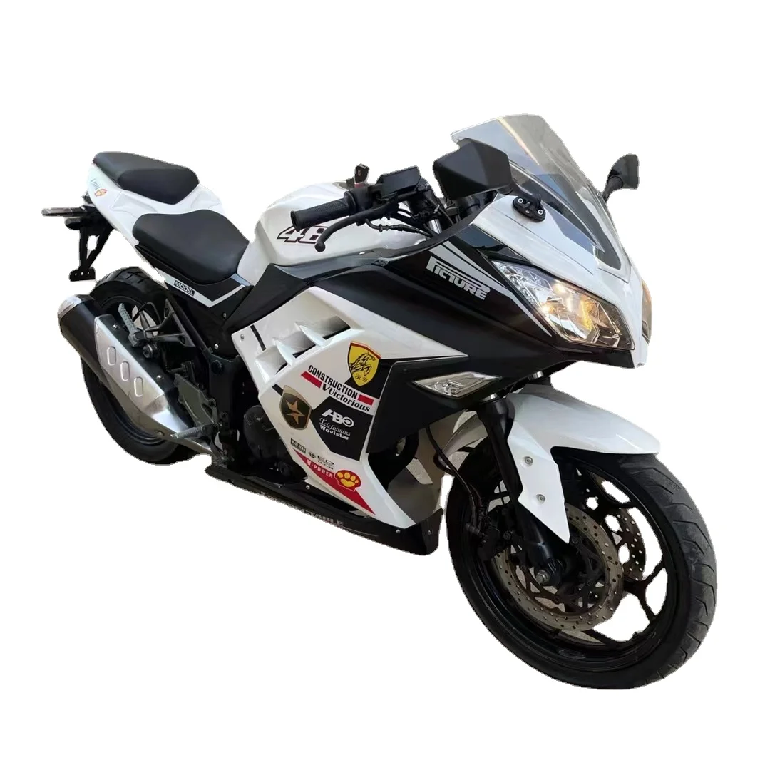 Didmeninė dėvėtų drabužių benzinas suaugusiųjų 200cc naudojamas lenktynių motociklai - 0