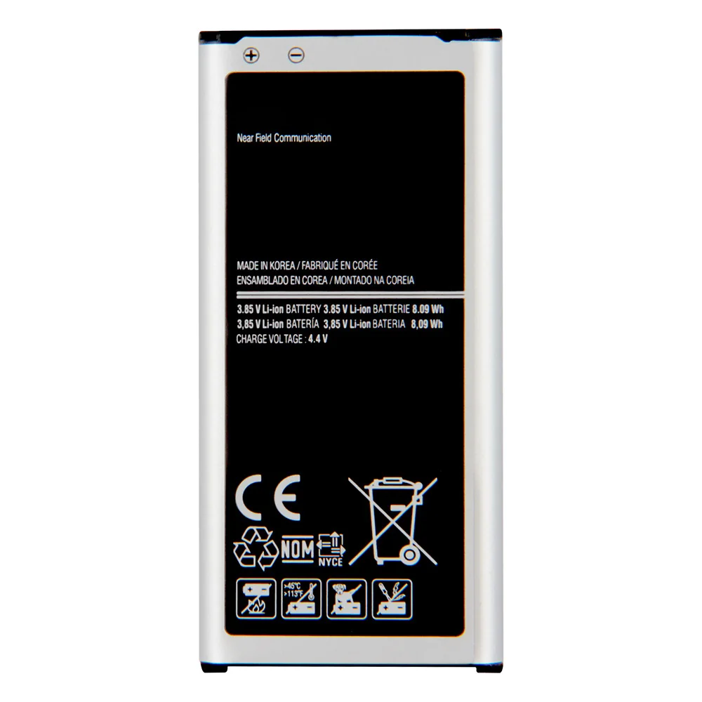 NAUJAS Pakaitinis Telefonas, Baterija EB-BG800CBE Samsung GALAXY S5 mini G800F G870A G870W S5mini EB-BG800BBE 2100mAh - 3