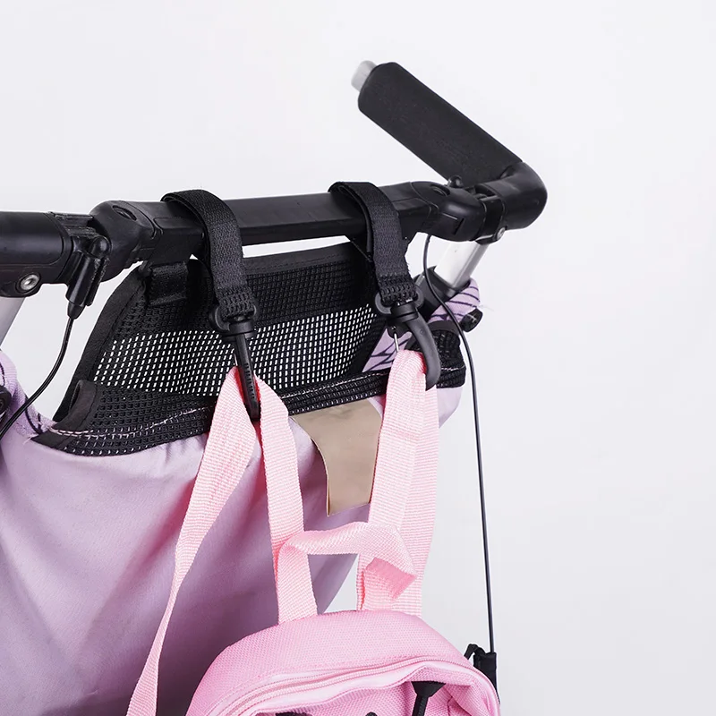 Naujas Vežimėlis Kablys Baby Automobilių Sėdynės Įrašą Aliuminio Lydinio Karabinai Krepšelį Organizatorius Vežimėlį Kabliukai Kabo Vystyklų Krepšys Vežimėlio Priedai - 1