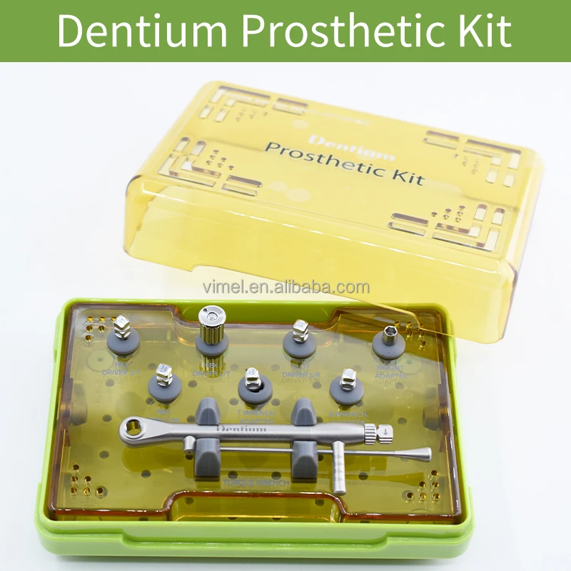 Originalus Dentium Protezų Rinkinį, Dantų implantai Veržliarakčio Chirurgijos Įrankių rinkinys - 5