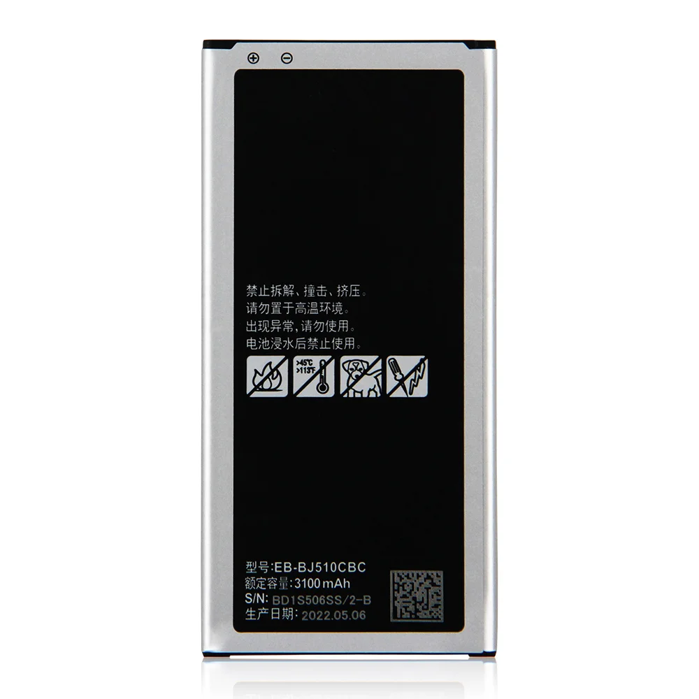 Pakaitinis Akumuliatorius Samsung Galaxy 2016 Versija j5109 j5108 J5 SM-J510 Įkrovimo EB-BJ510CBE EB-BJ510CBC 3100mAh - 2
