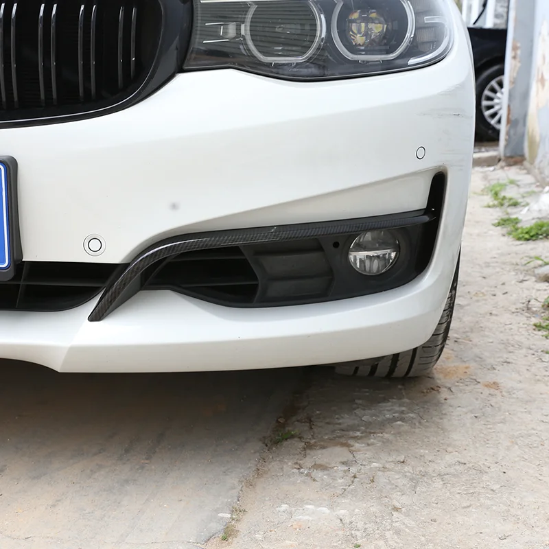 Už 13-18 BMW 3 Serijos GT priekiniai rūko žibintų apdailos juostelės automobilio išorės stilizavimo priedai priekiniai rūko žibintų apdailos juostelės - 5